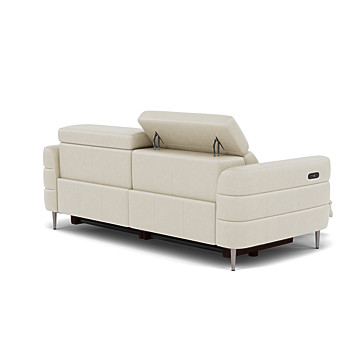 Hoy 3 Seater Power Recliner with Manual Headrests Image