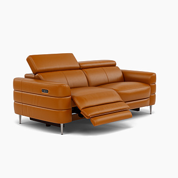 Hoy 3 Seater Power Recliner with Manual Headrests Image