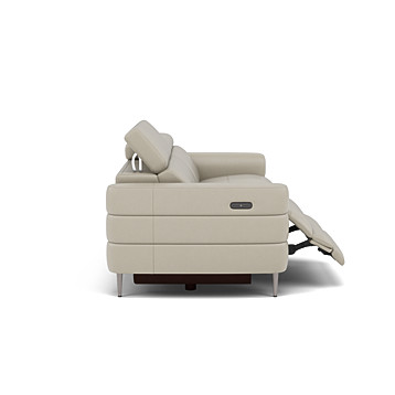 Hoy 3 Seater Power Recliner with Manual Headrests Image