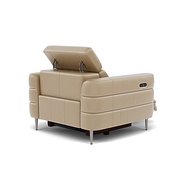 Hoy Power Recliner Armchair with Manual Headrest Image