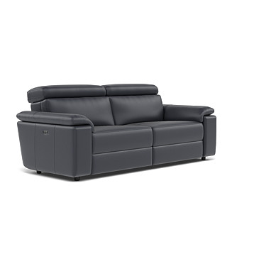 Nicoletti Rossini II 3 Seater Double Power Recliner Sofa Image