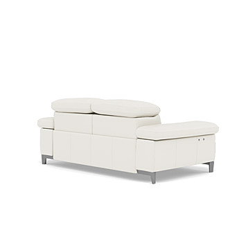 Nicoletti Turnadot Small 3 Seater Double Power Recliner Sofa Image
