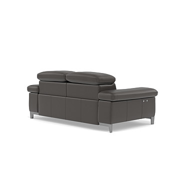 Nicoletti Turnadot Small 3 Seater Double Power Recliner Sofa Image