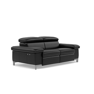 Nicoletti Turnadot Small 3 Seater Double Power Recliner Sofa Image
