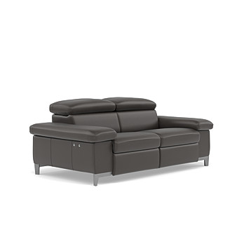 Nicoletti Turnadot Small 3 Seater Double Power Recliner Sofa Image