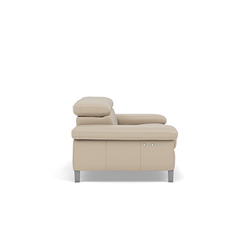 Nicoletti Turnadot Small 3 Seater Double Power Recliner Sofa Image