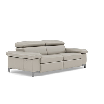 Nicoletti Turnadot 3 Seater Double Power Recliner Sofa Image