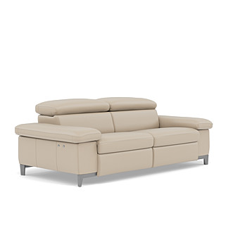 Nicoletti Turnadot 3 Seater Double Power Recliner Sofa Image