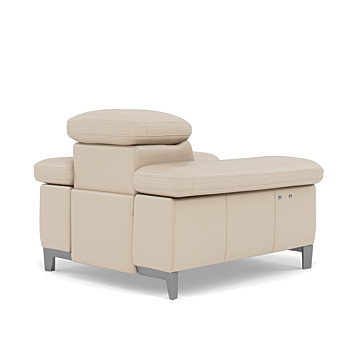 Nicoletti Turnadot Small Power Recliner Armchair Image