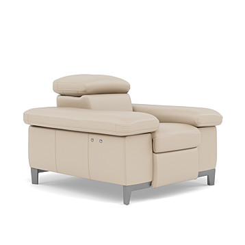 Nicoletti Turnadot Small Power Recliner Armchair Image