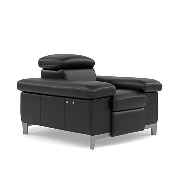 Nicoletti Turnadot Small Power Recliner Armchair Image