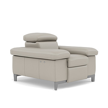 Nicoletti Turnadot Small Power Recliner Armchair Image