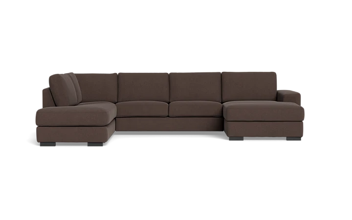 Malmø sofa med chaiselong og open end