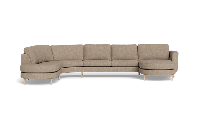 Symfoni 2018 hjørnesofa med chaiselong og open end