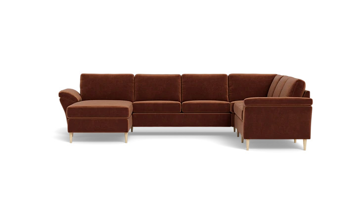 Symfoni 2019 hjørnesofa med chaiselong - L:349 cm