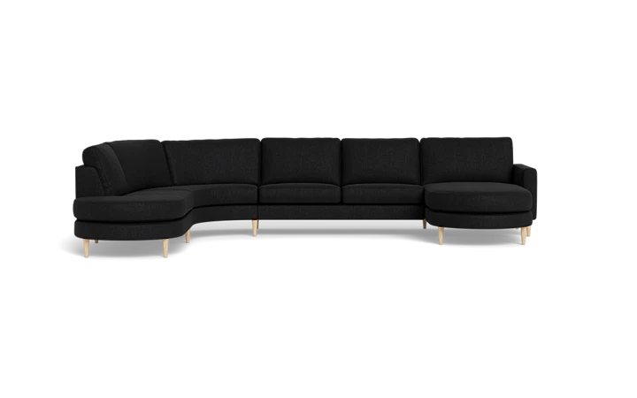 Symfoni 2018 hjørnesofa med chaiselong og open end