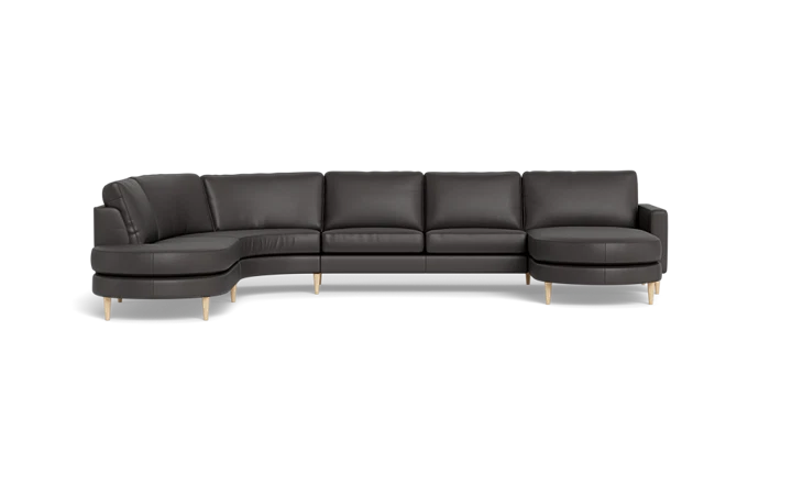 Symfoni 2018 hjørnesofa med chaiselong og open end