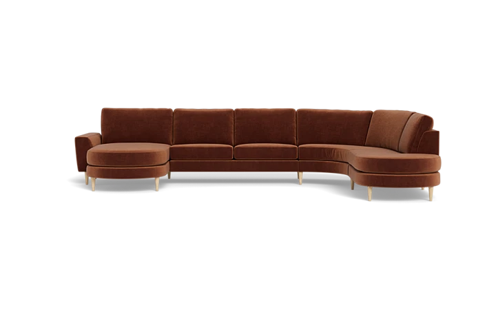 Symfoni 2018 hjørnesofa med chaiselong og open end