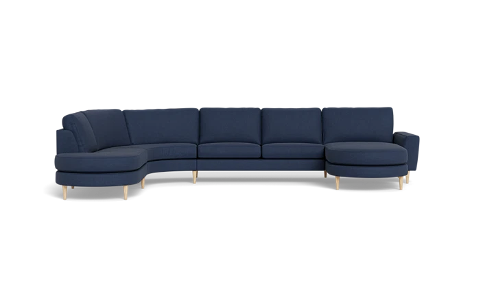 Symfoni 2018 hjørnesofa med chaiselong og open end