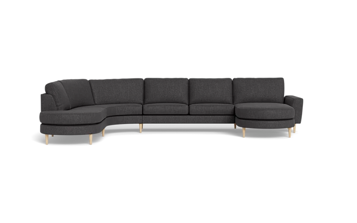 Symfoni 2018 hjørnesofa med chaiselong og open end