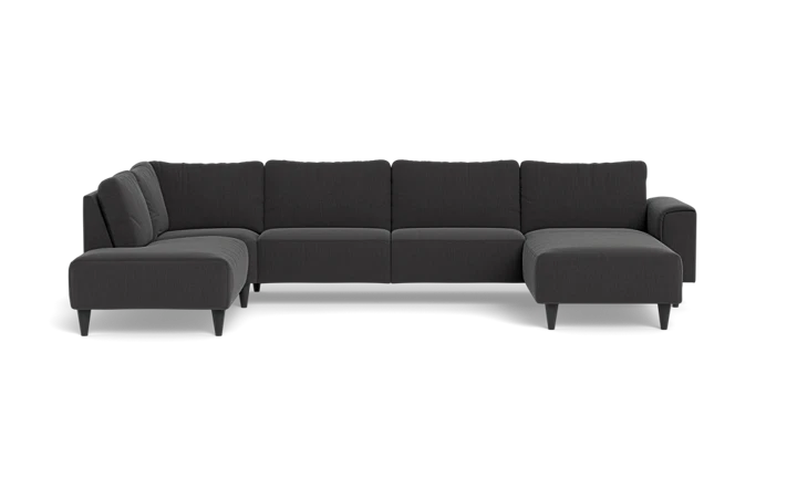 Solution 2701 sofa med chaiselong og open end