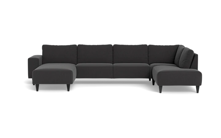 Solution 2701 sofa med chaiselong og open end
