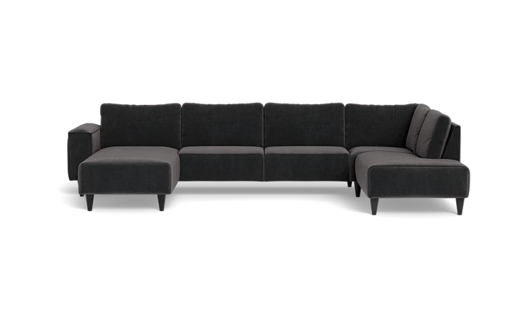 Solution 2701 sofa med chaiselong og open end