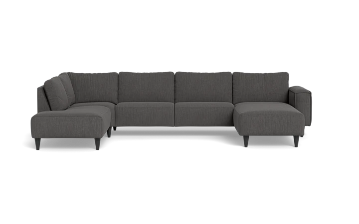 Solution 2701 sofa med chaiselong og open end