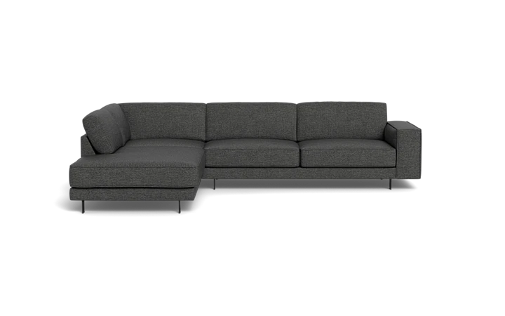 Samba Day sofa med open end - Grå - L:282 cm