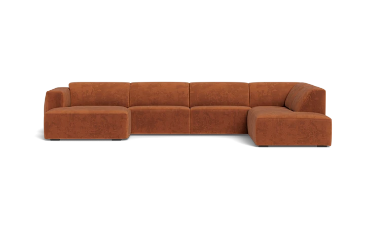Gardenia sofa med open end og XL chaiselong