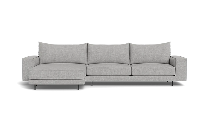 Samba Double Day sofa med chaiselong - Grå - L:308 cm
