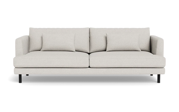 Noelle 3 pers. sofa - Hvid - L:217 cm - Køb til DKK 8.999 - Spar 24%