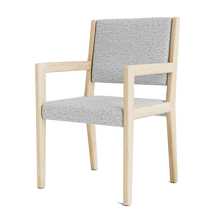 むに Arm chair ① Jasmi Dining Arm Chair in Natural Latex