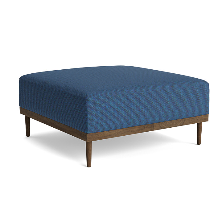 ^_^ 　NOANA ottoman Brown Striped Ottoman | Bennett | House of Noa