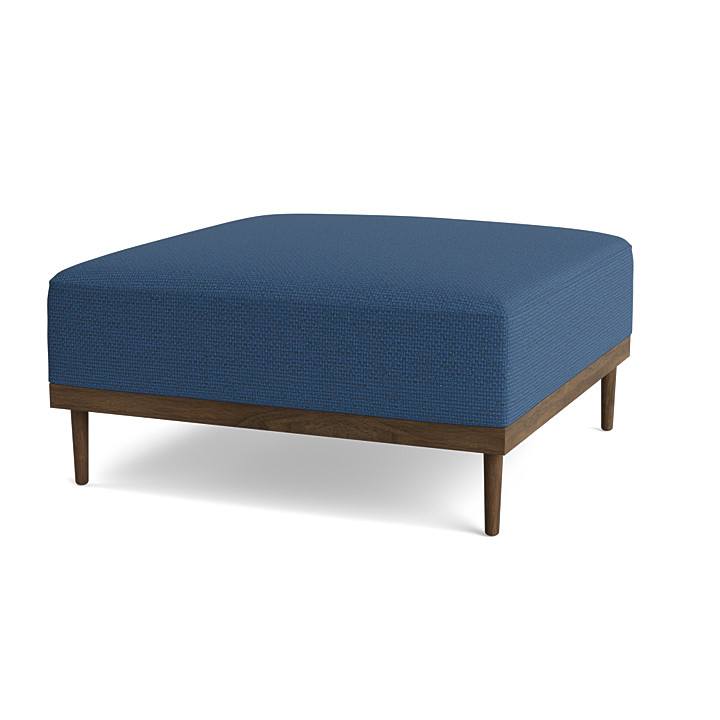 ^_^ 　NOANA ottoman Brown Striped Ottoman | Bennett | House of Noa