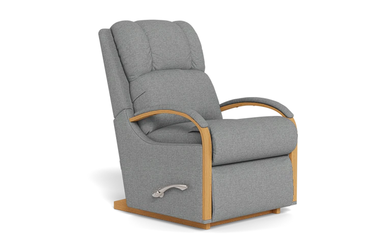 Shop Harbor Town Oak Rocking Recliner in Fabric La-Z-Boy AU