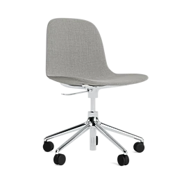 Form Chair Swivel 5W Gas Lift Full Upholstery Alu