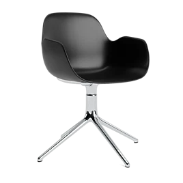 Form Armchair Swivel 4L Alu