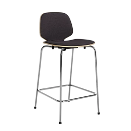 My Chair Barstool 65 cm frontpolstret stål