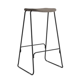 Just barstol 75 cm polstret stål