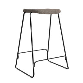 Just barstol 65 cm polstret stål