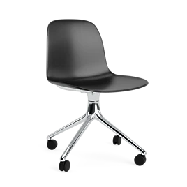Form Chair Swivel 4W Alu