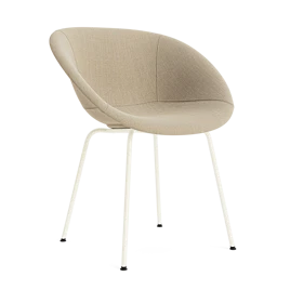 Mat Armchair Full Upholstery Steel