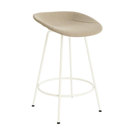 Mat barstol 65 cm polstret stål