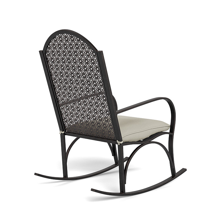 Iron rocker online chair