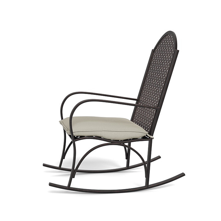 Black iron rocking online chairs