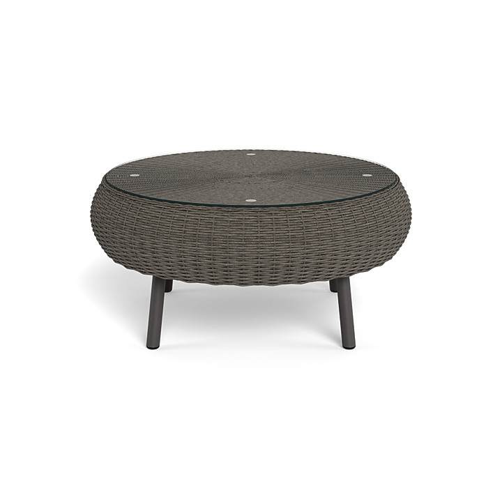 Large round rattan best sale table