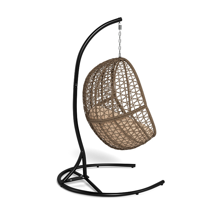 Hanging egg chair with stand online cheap