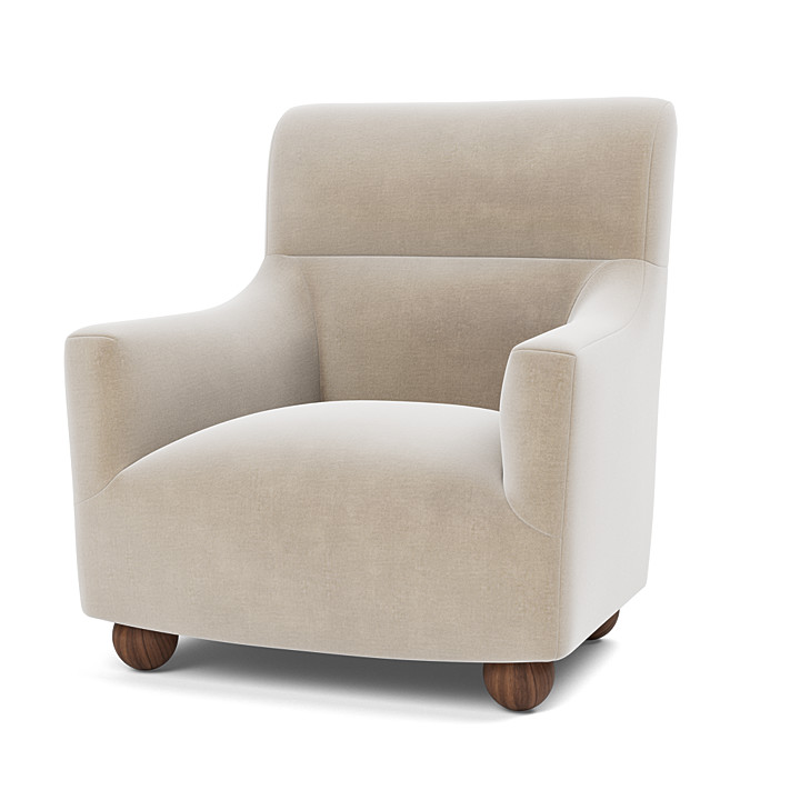 Custom Upholstered Armchair | The Citizenry Custom Upholstered Armchair | The Citizenry
