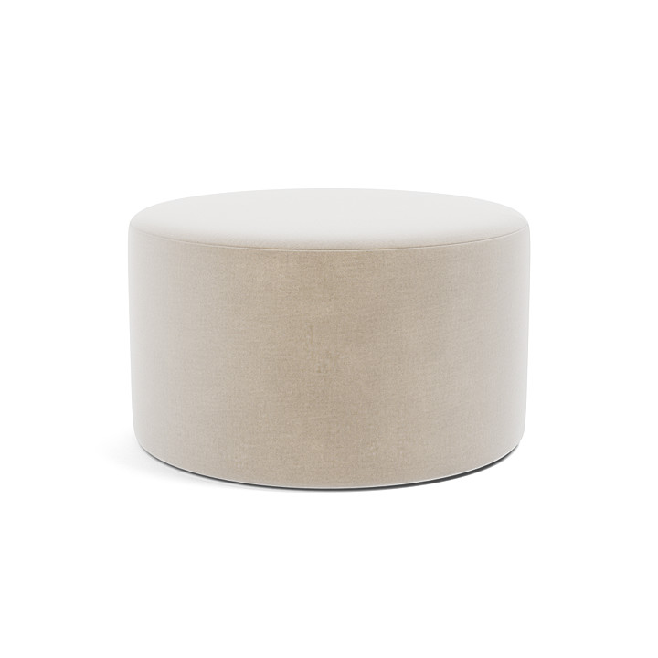 Custom fabric ottoman hotsell